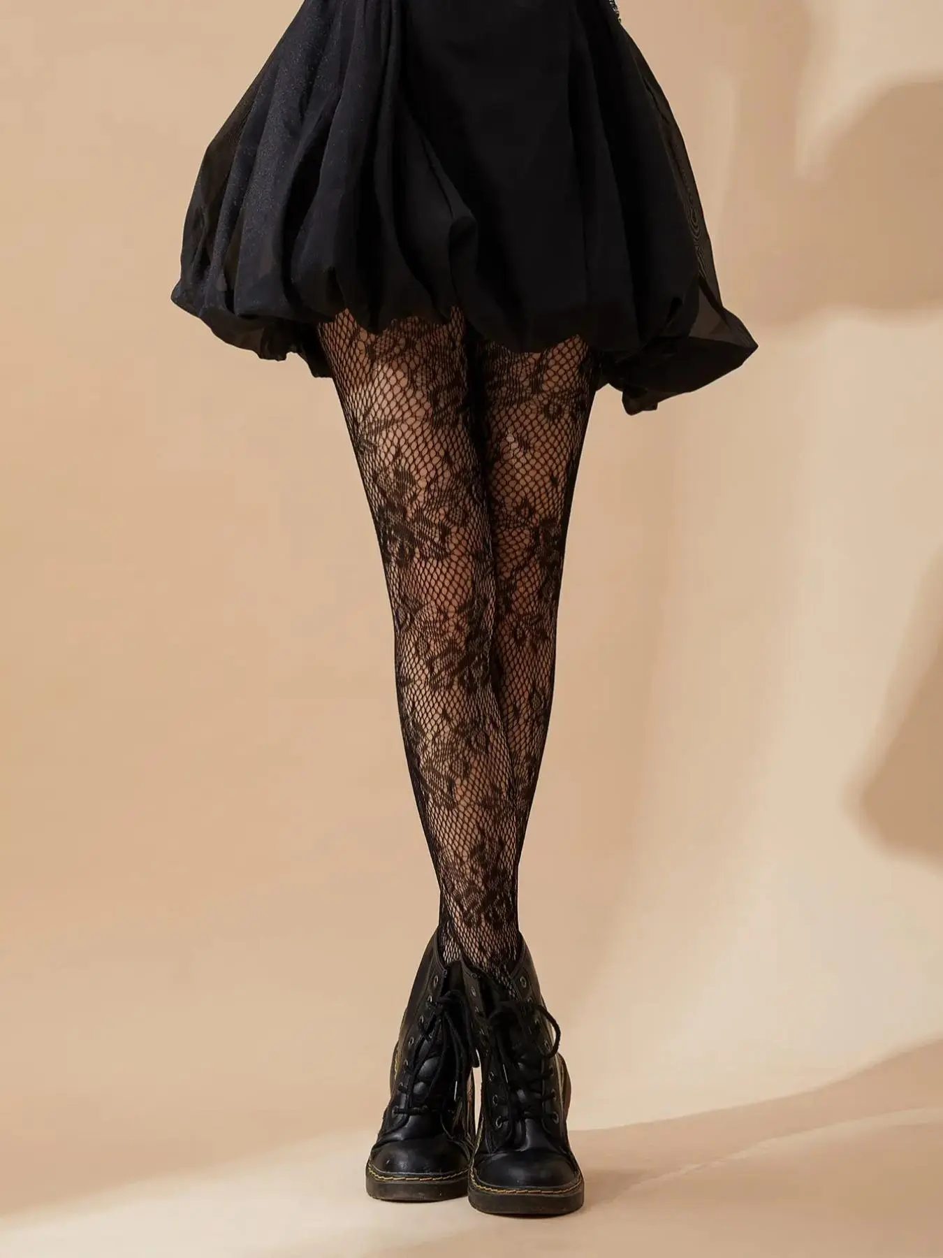 Women's Floral Lace Fishnet Nylon Tights, Elegant Comfy Breathable Pantyhose for Daily Wear, Summer Outfits 2024, Ladies Socks for All Seasons, Elegance