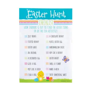 Bulk 48 Pc. Easter Egg Hunt Checklists