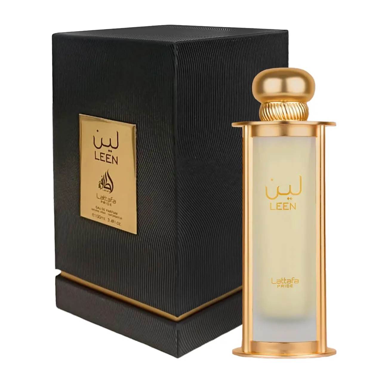 Lattafa Pride Leen Eau de Parfum Spray for Unisex 3.4 Ounce Regular Edition Floral Fruity Creamy Woods Amber Musk Vanilla Fragrance Edp