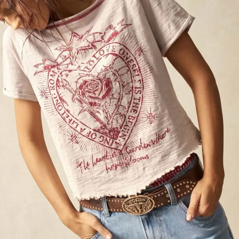 Beginner’s Luck: City Collection | Love Yourself | 100% cotton graphic Romeo & Juliet Inspired short sleeve tee shirt