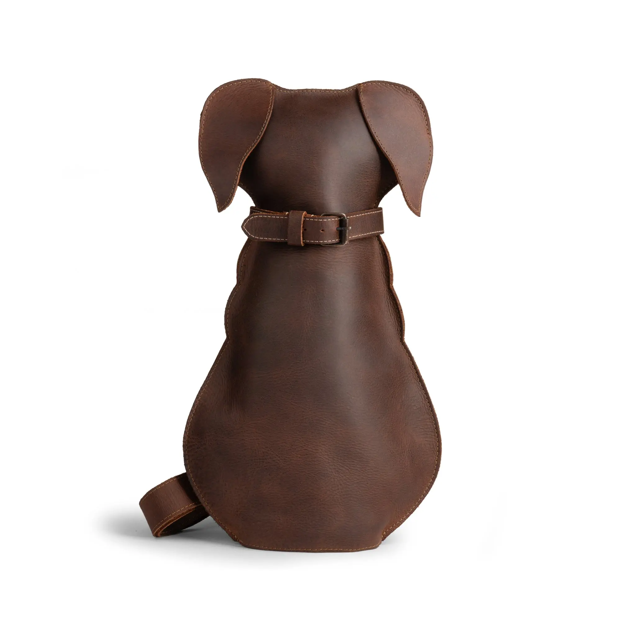 Leather Doggy Crossbody