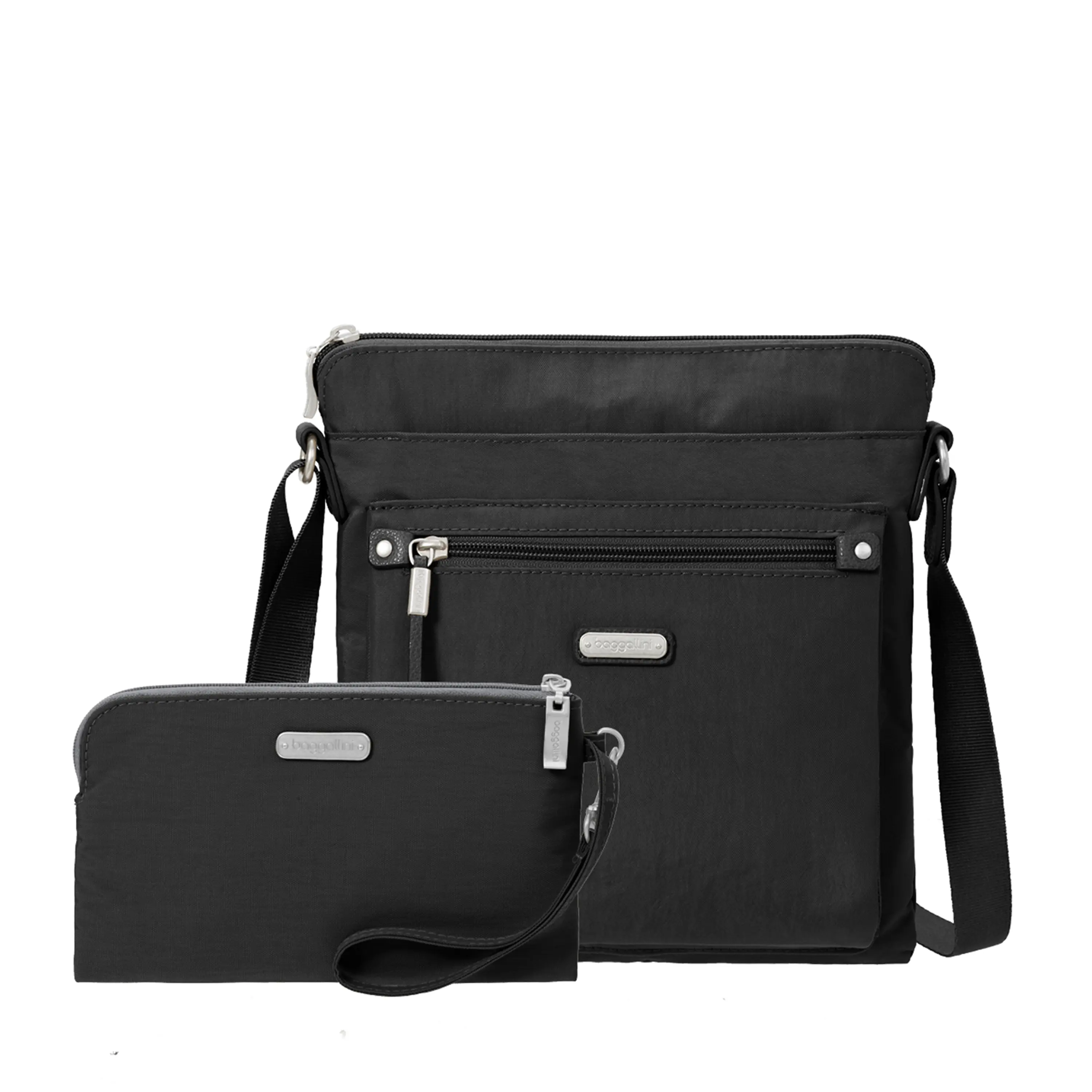 Baggallini Women's Go Bagg, Fashionable Versatile Purse, Adjustable Cross Strap Crossbody & Shoulder Bag with RFID Wristlet, Adjustable Crossbody Bag, Cross Strap Women's Crossbody & Shoulder Bags