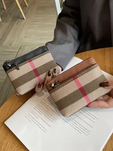 Fashion Small Wallet Women's Zipper Coin Purse, Mini New Top Layer Cowhide Handbag Storage Bag, Unique Design, Exquisite Wallet, Fashionable Wallet
