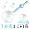 Banbanda Plastic Handheld Bubble Maker with Elastic Fog Bubble Spinner Wand - Simple Science Toy, Enhances Parent-Child Interaction, Fun Family Activities, Holiday Gift for All Ages, Creates Lasting Memories