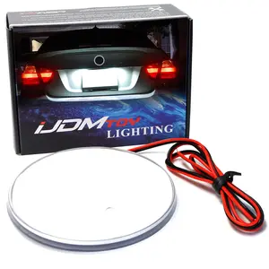 BMW Front Hood or Rear Trunk Lid, Xenon White 3.25-Inch 82mm Roundel LED Emblem Background Illumination Lighting Kit