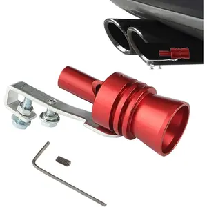 【Father'sDayGift】Turbo Sound Exhaust Whistle Stainless Steel Exhaust Whistle - Premium Car Sound Upgrade, Sporty Engine Audio for Cars Trucks SUVs, Universal Easy Install, Auto Styling Accessory