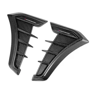 Carbon Fiber Hood Air Flow Intake, Fender Hood Scoop Bonnet Vent Cover, Fits Bmw Models E46/e39/e60/f10/f20/f30/f15/f16