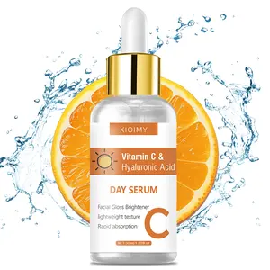 30ML Vitamin C & Hyaluronic Acid Essence, Natural Ingredients, Brightening Skin, Firming, Deep Moisture, Suitable for All Skin Types, Brightening Hydrating Serum