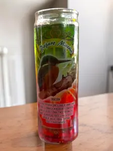 Pájaro Macuá Gel Candle for Good Luck Love Prosperity Health Harmony in Home Rituals Attract Positive Energy & Magnetic Pull for Deep Desires Decor Light