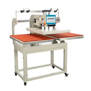 20 x 28 pneumatic up sliding dual platen heat press machine with infrared positioning 20 x 28 pneumatic up sliding dual platen heat press machine with infrared positioning