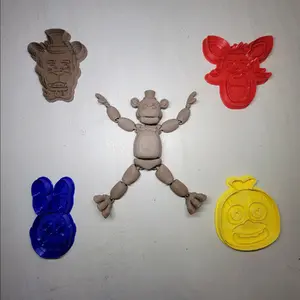 Freddy Action Figure with 4 Cookie Cutters