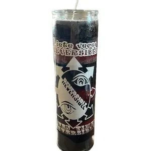7 Times Reversal Black And Red Candle 1pc