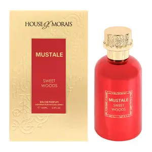 House of Morais Mustale Sweet Woods Eau De Parfum Vaporisateur Natural Spray 100ml - Sweet Woods Fragrance for Everyday Wear