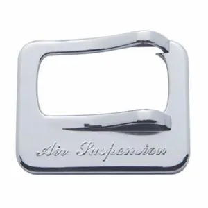 United Pacific - Chrome Plastic Rocker Switch Cover for Peterbilt