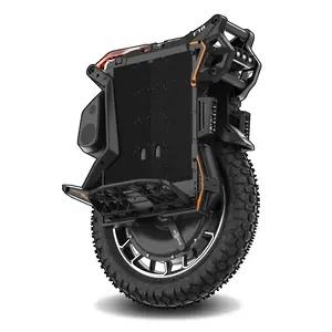 KingSong F18 Electric Unicycle for Adults – 14" Wheel with 3.94" Suspension, 74 MPH, 93 Mile, Versatile Off-Road EUC, Glide Effortlessly Across Urban Streets, Wilderness & Rugged Terrain, UL2272 Certified
