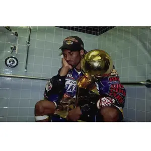 New Tapestry Kobe Bryant Championship Trophy Iconic Basketball Motivational Inspirational Tapestry Suitable for Party, Bedroom Bedside Decoration, College Dorm, Gift, Room Wall Hanging, Wall Background