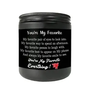 Romantic Adult Gift for Boyfriend, Husband, Girlfriend, Wife, Lover, Couples, Valentine's Day, Birthday, Anniversary, Lavender Scented Aroma Decoration Candle
