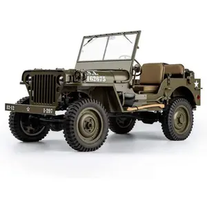 ROCHOBBY 1/6 Scale 1941 MB Scaler Electric Remote Control Crawler, RS Green