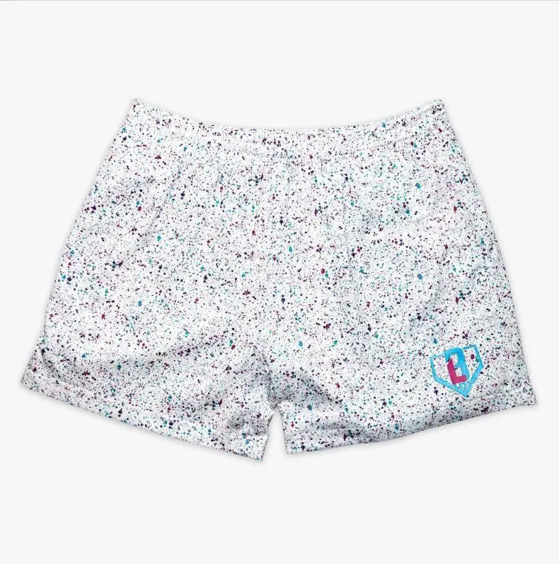 Baseball Lifestyle 101 | Splatter Collection Youth Mesh Shorts - for Youth & Adults | Lightweight & Breathable Summer Sports Shorts for Casual & Outdoor Style | Baseball Training, Gym & Everyday Activewear | Perfect Gift for Him