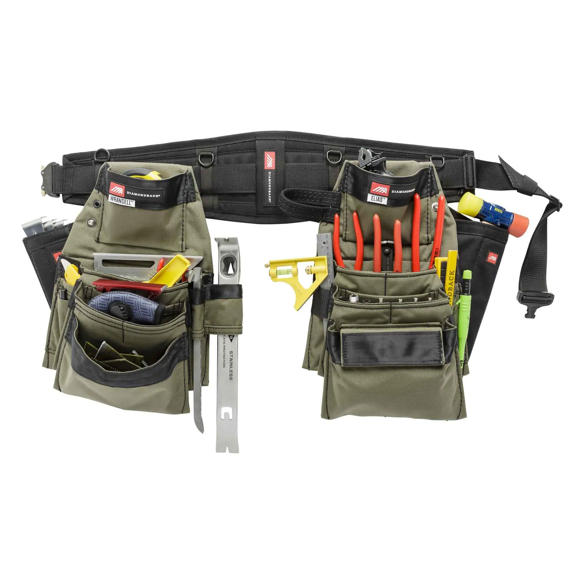 Classic Denali 2.0 Toolbelt System, Belt-Mounted Tool Bags for Tool Organization & Hardware Storage