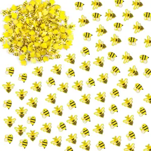 100 count   Mini  Decorations,   Mini Bees Decorations   Bees for Fairy Garden  Landscaping Decoration