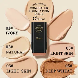 Eraser Concealer Foundation Stick-LightweightHydrating Radiant Finish SPF15MoisturizingMakeup for All Skin Types 15g