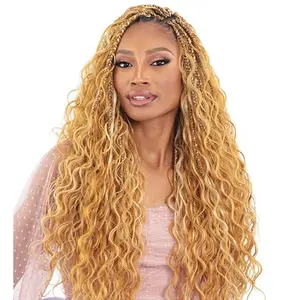Shake N Go Freetress Pre-Looped Crochet Braids - 3X BORA BORA BRAIDS 22"