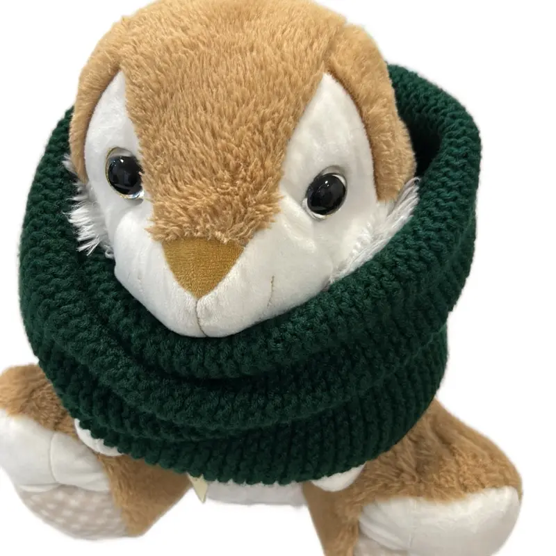 Beautiful and Warm Green Color Knitted Scarf - Circular Design, Soft and Cozy Knit, Perfect for Winter Wear