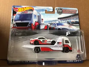 Hot Wheels Team Transport Wave 4 2021 Vehicle '21 Toyota GR Supra & Aero Lift
