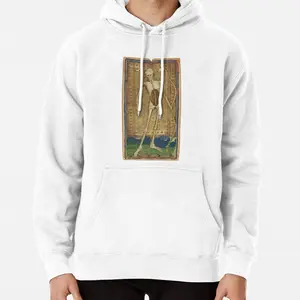 Death Tarot Sweatshirt Hoodie - Dark and Mystical Halloween Tee Featuring a Card Design Focused on the Supernatural