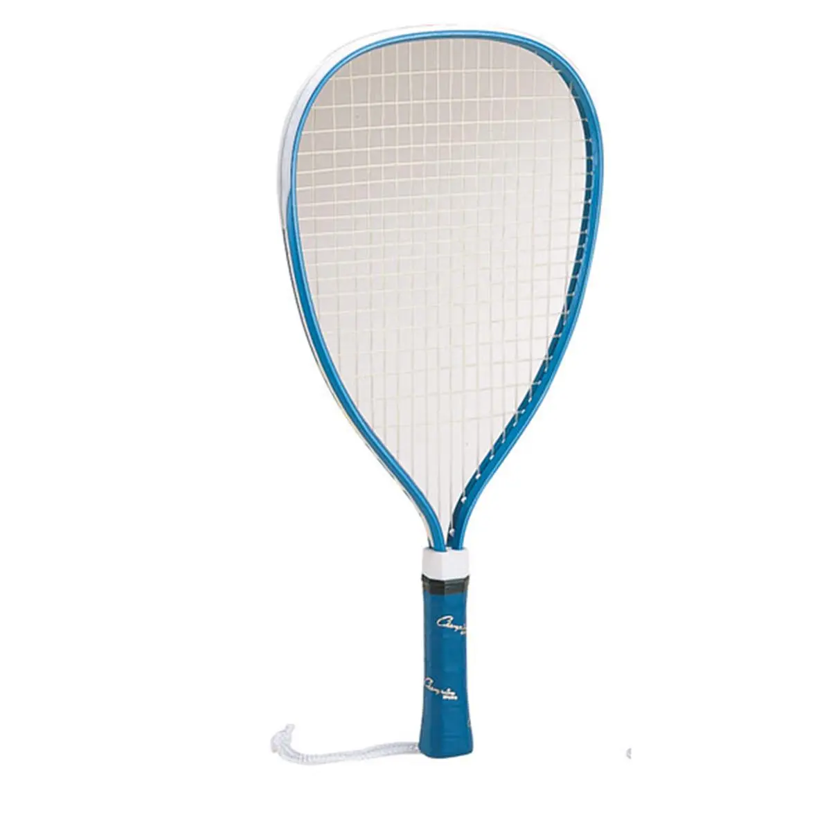 212 MAIN Oversize Racquetball Racket - Wide Body, Aluminum Construction, Large Sweet Spot, Enhanced Racket Grip, Blue