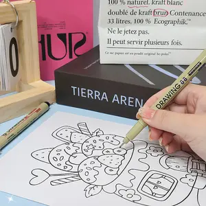 Le Tour 16-21 Piece Needle Pen Set, Waterproof Markers, Soft Tip Sketching Pens, Comic Drawing & Signing, Art Supplies