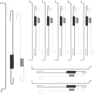 24PCS Throttle Return Spring Linkage Kit Connecting Rod Speed Control Spring Carburetor Spring Classification Governor Spring Compatible with 168F/ GX160/ GX200/ 170F/ GX210,Gasoline Engine