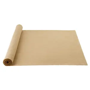 【DealsForYouDays】VEVOR Burlap Fabric Roll,  , 40” x 30 ft & 50 x 50 High Density Wide Natural Burlap Fabric Rolls, Jute Fabric Burlap Tree Wrap Roll, for Decor, Crafts, Wedding, Gardening, Plant & Tree Winter Covering
