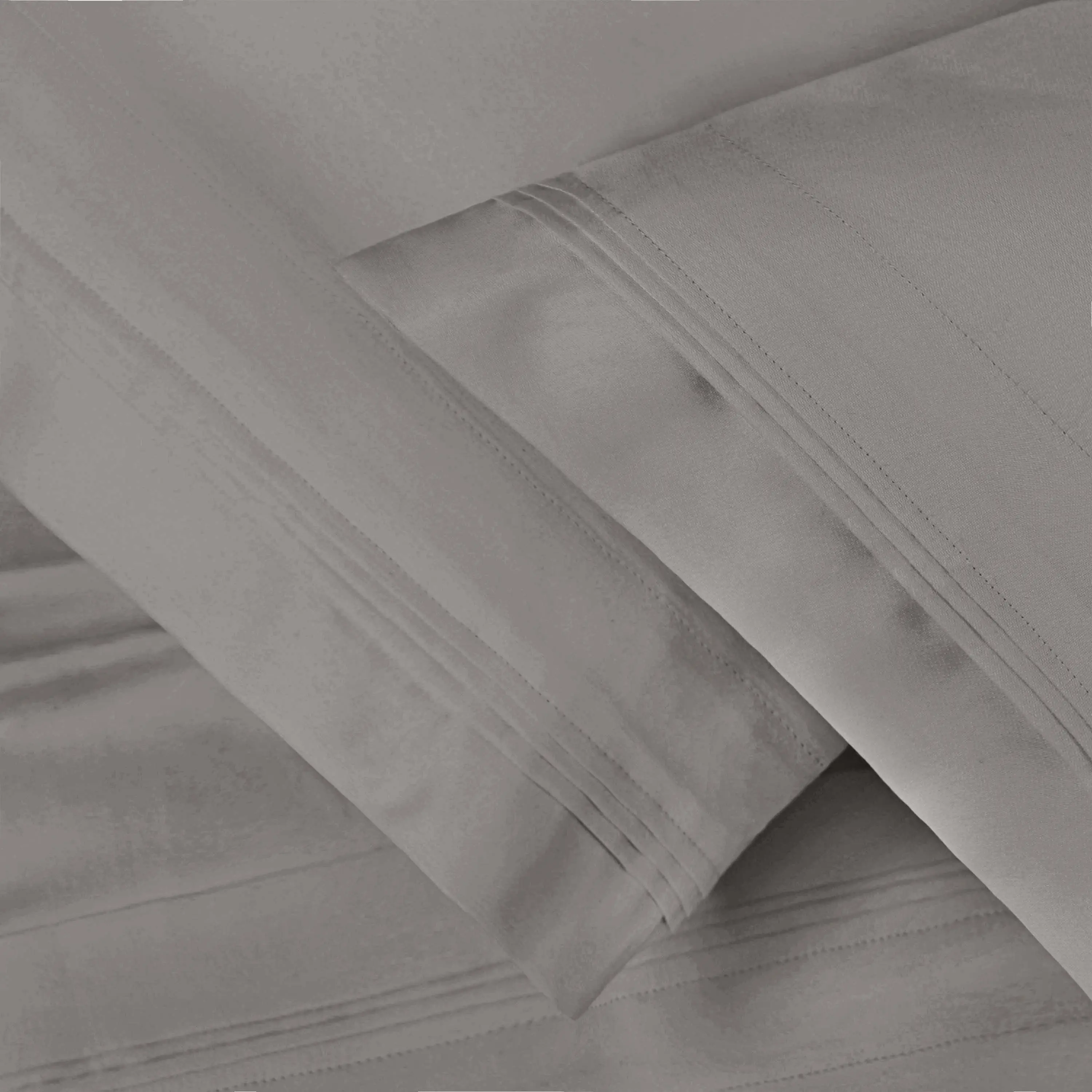 Superior 2 Piece 650-TC Egyptian Cotton Pillowcase, King