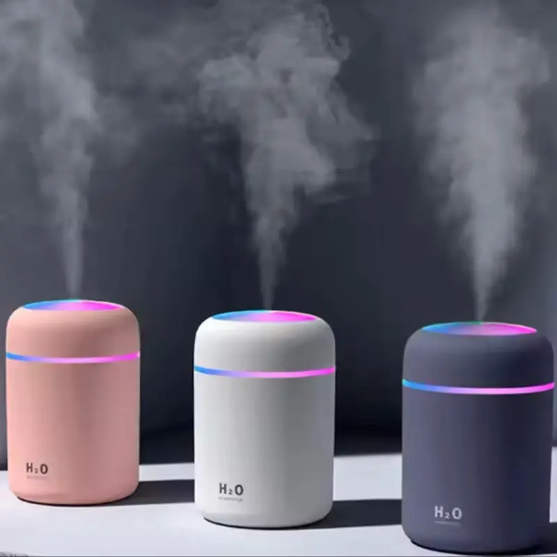 Portable Air Humidifier Aroma Essential Oil Diffuser for Car Home