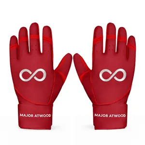 Original Series – Red Long Cuff Pro Premium (100% 0.9mm AAA-Grade African Goat® Leather)