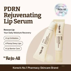 [Official Store] Dr.Reju-All Advanced PDRN Rejuvenating Lip Serum – Hydrating Lip Balm with Lipozip PDRN for Glowy, Dewy Lips – Gentle Exfoliating & Smoothing Lip Moisturizer – Hibiscus & Lactic Acid – 0.3 Fl Oz