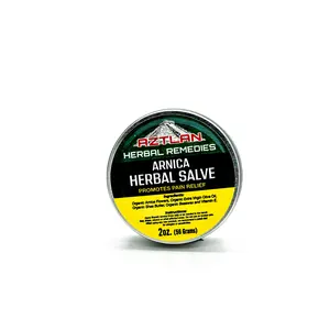 Arnica Salve 2oz – Natural Pain Relief for Bruises, Sore Muscles & Joint Support – Herbal Arnica Ointment with Vitamin E