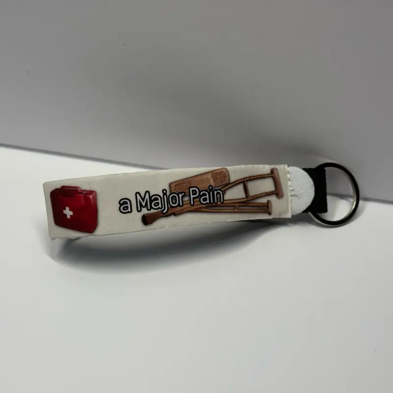 Calling Card Keychain, Compact Portable ID Holder Keychain for Daily Use