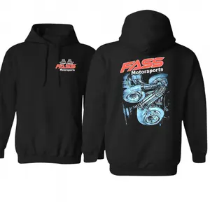 [Autumn hoodie]⚡FASS Motorsports Hoodie – Turbo Engine Graphic Pullover, Racing Performance Streetwear, Car Culture Sweatshirt, Automotive Enthusiast Hoodie, Unisex Menswear Pullover, Streetwear Gift for Car Lovers,FITS