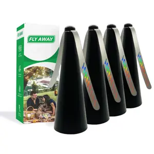 4 Pack Fly Away Product - Fly, Wasp, Bee, and other Moscas Tabletop  Pest Repellent Fan.