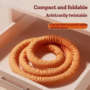 Portable Hula Hoop - Twist & Fold for Easy Storage Compact and Foldable Arbitrarily Twistable Can be Rolled Up at Will Taking Up Little Space