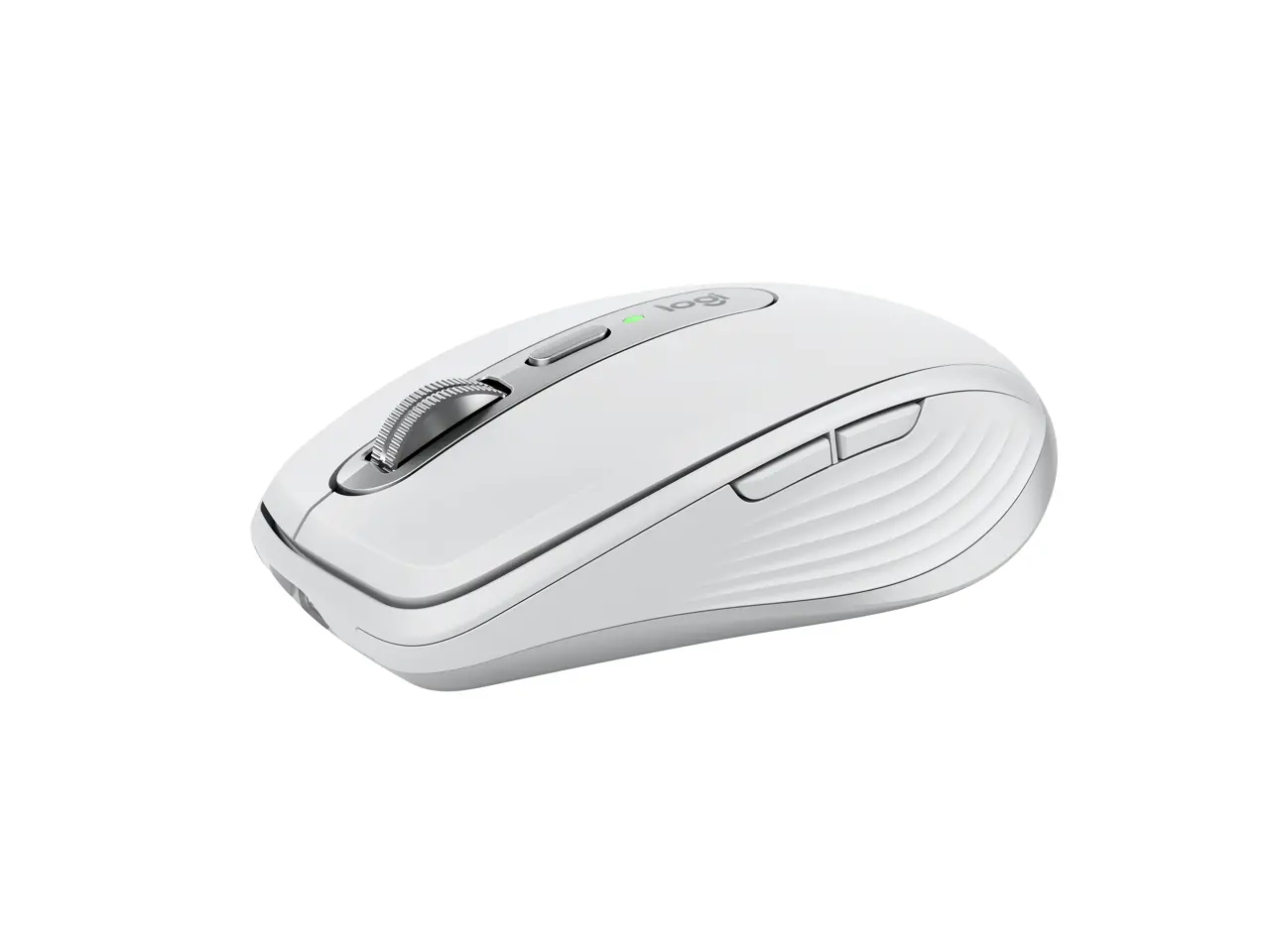 Logitech MX Anywhere 3S for Mac, Compact Wireless Bluetooth Mouse, 8K DPI Any-Surface Tracking, Quiet Clicks, USB C, Wireless Mouse for MacBook Pro, MacBook Air, iMac, iPad - Pale Grey