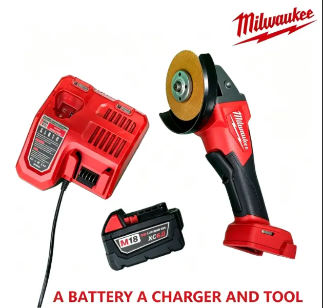 Milwaukee 125mm Brushless Angle Grinder, Heavy-Duty Hand Tool for Metal Cutting, Grinding Tasks anniversary birthday gift cordless 4-mode drive control