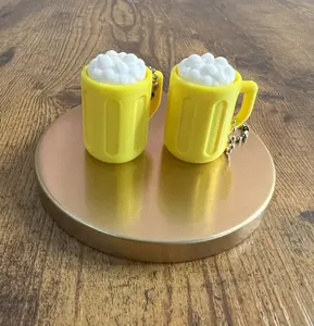 Food Clicker Fidget Toy/ Avocado/ Eggs/ Cupcakes/ Beer