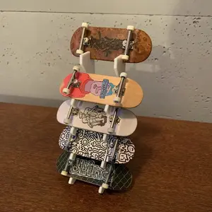 Storage Rack for Fingerboards, Display Risers Stand for Desktop Organization, Holds Up to 5 Fingerboards, Ideal Fingerboard Accessories