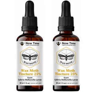 Wax Moth Larvae Tincture 25% – 2 Pack (2 x 30ml) | Galleria mellonella Extract – Ognevka