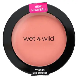 wet n wild Color Icon, Blush, 115484 Bed of Roses, 0.21 oz (6 g)