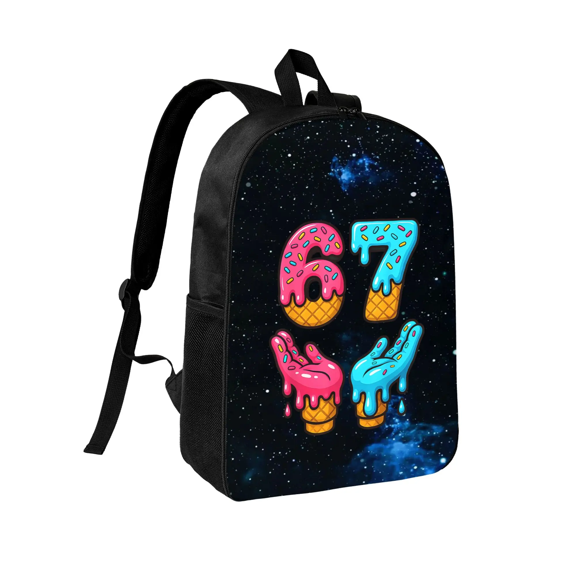 67,SIX SEVEN,Classic  Backpack, Durable, Water-Resistant Backpack with Adjustable Shoulder Straps, Black，Student backpack
